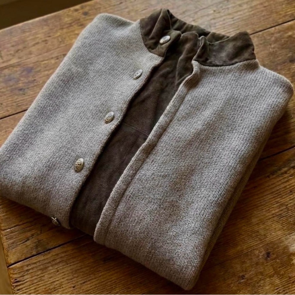 Anthropologie merino wool military Napoleon style sweater